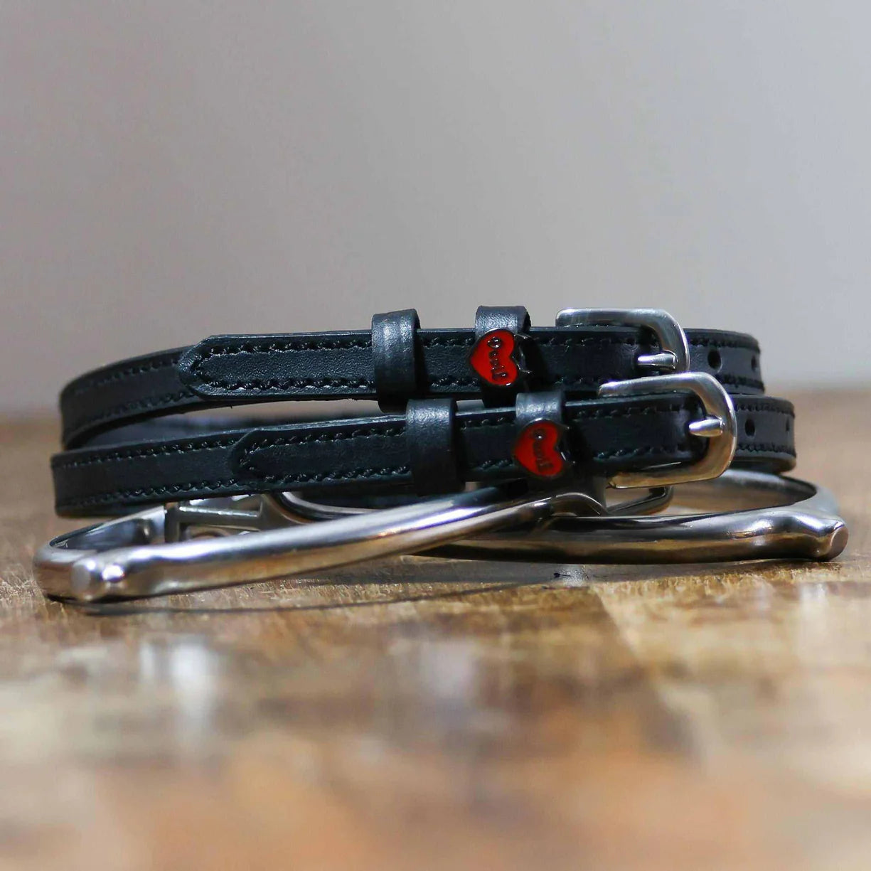 Devil heart spur strap