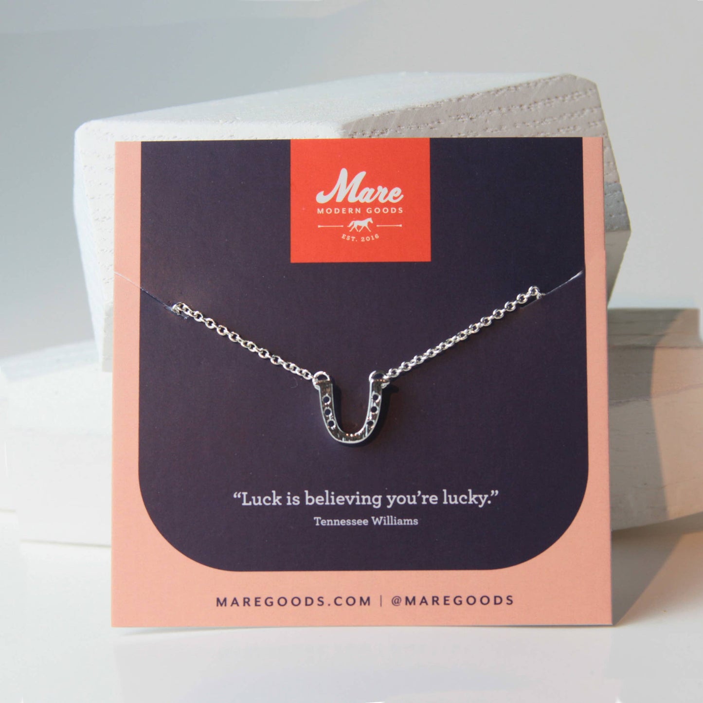 Horseshoe Pendant Silver