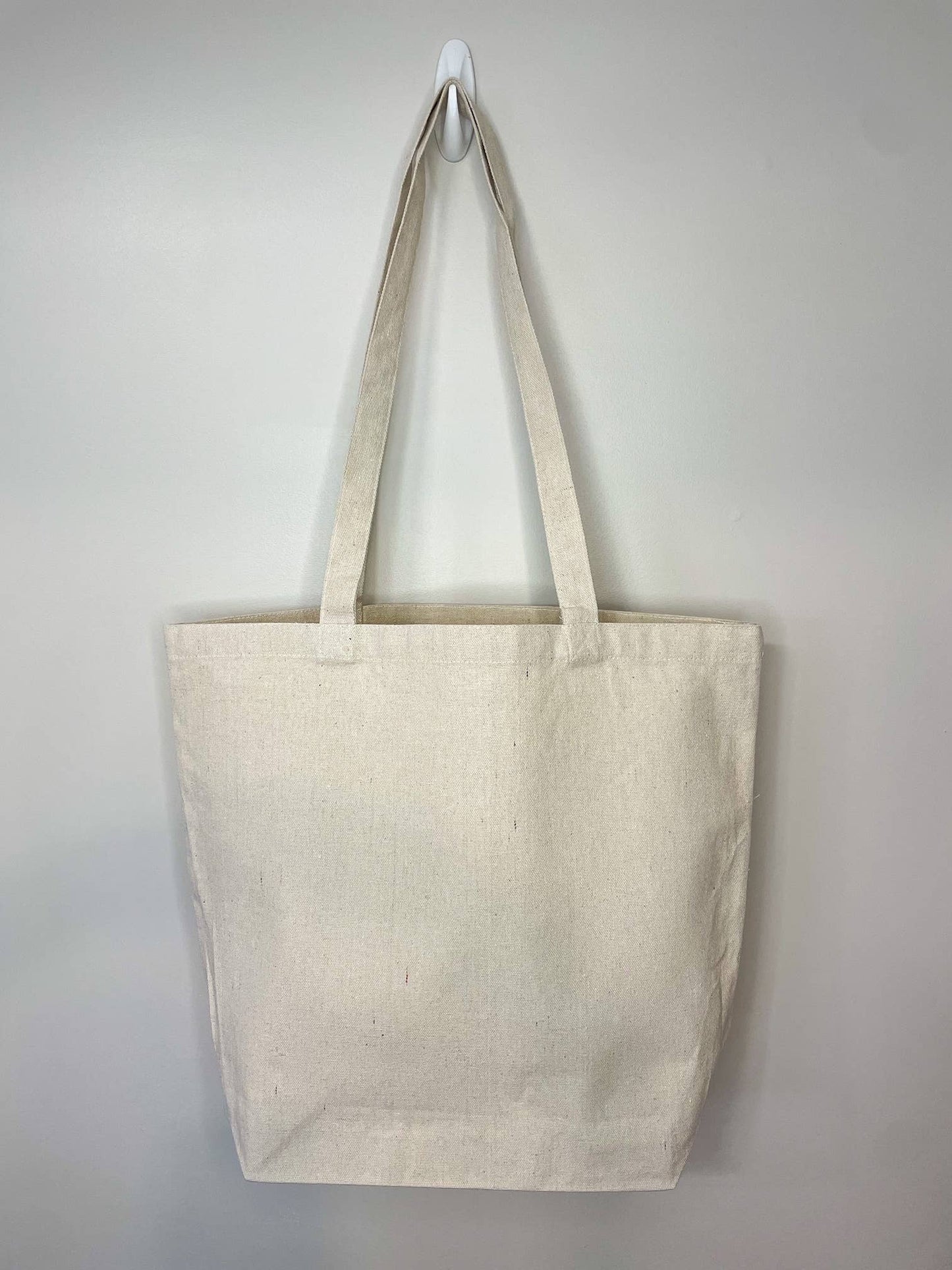 Horselee - 'Easily Distracted by Horses' Large Canvas Tote Bag