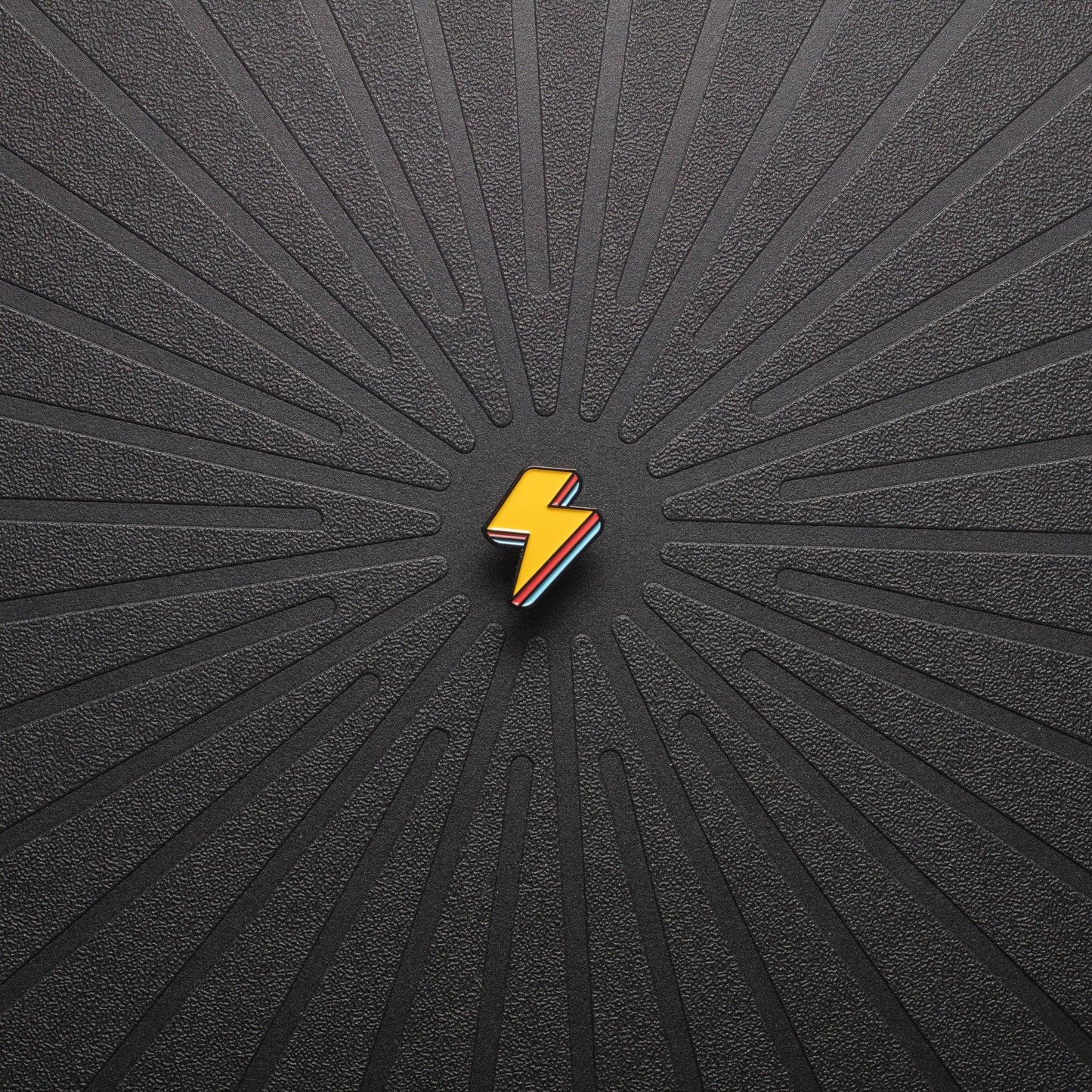 Lightning Bolt Pins: Electric Yellow