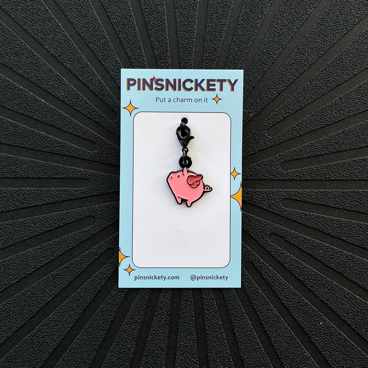 Flying Pig Charm