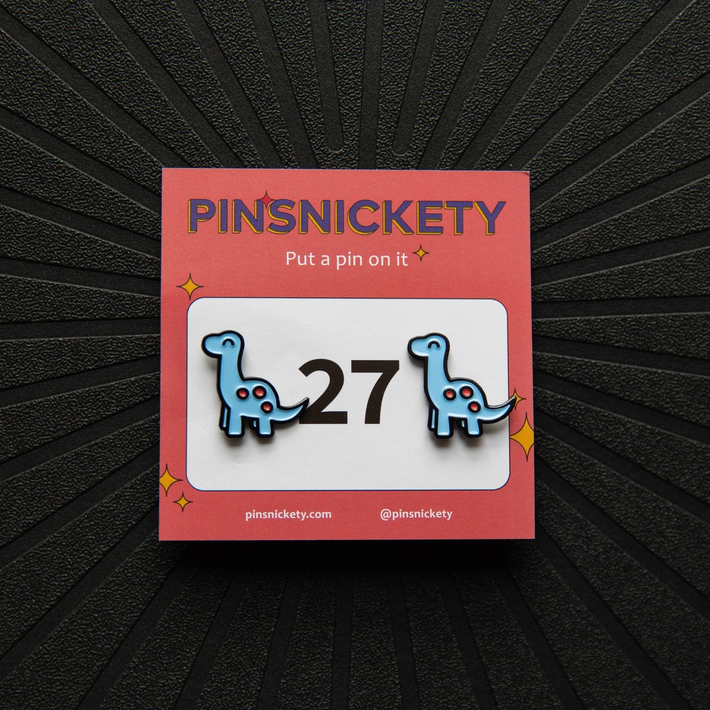 Brontosaurus Pins