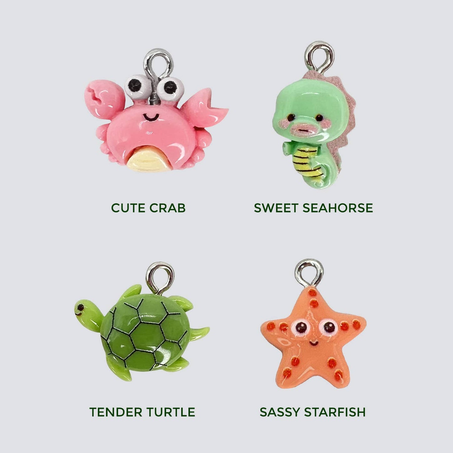 Sea Animal Crop & Bridle Equestrian Charms