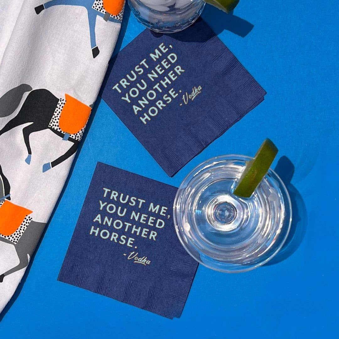 "Trust me" Cocktail Napkins