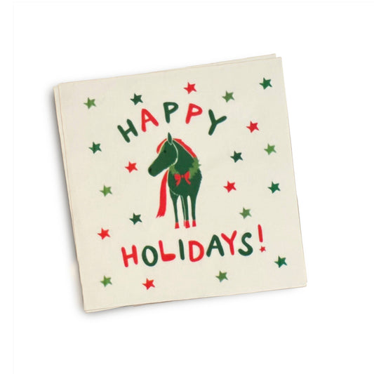 "Happy Holidays!" Cocktail Napkins 