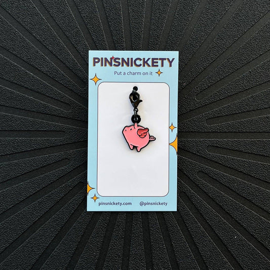 Flying Pig Charm