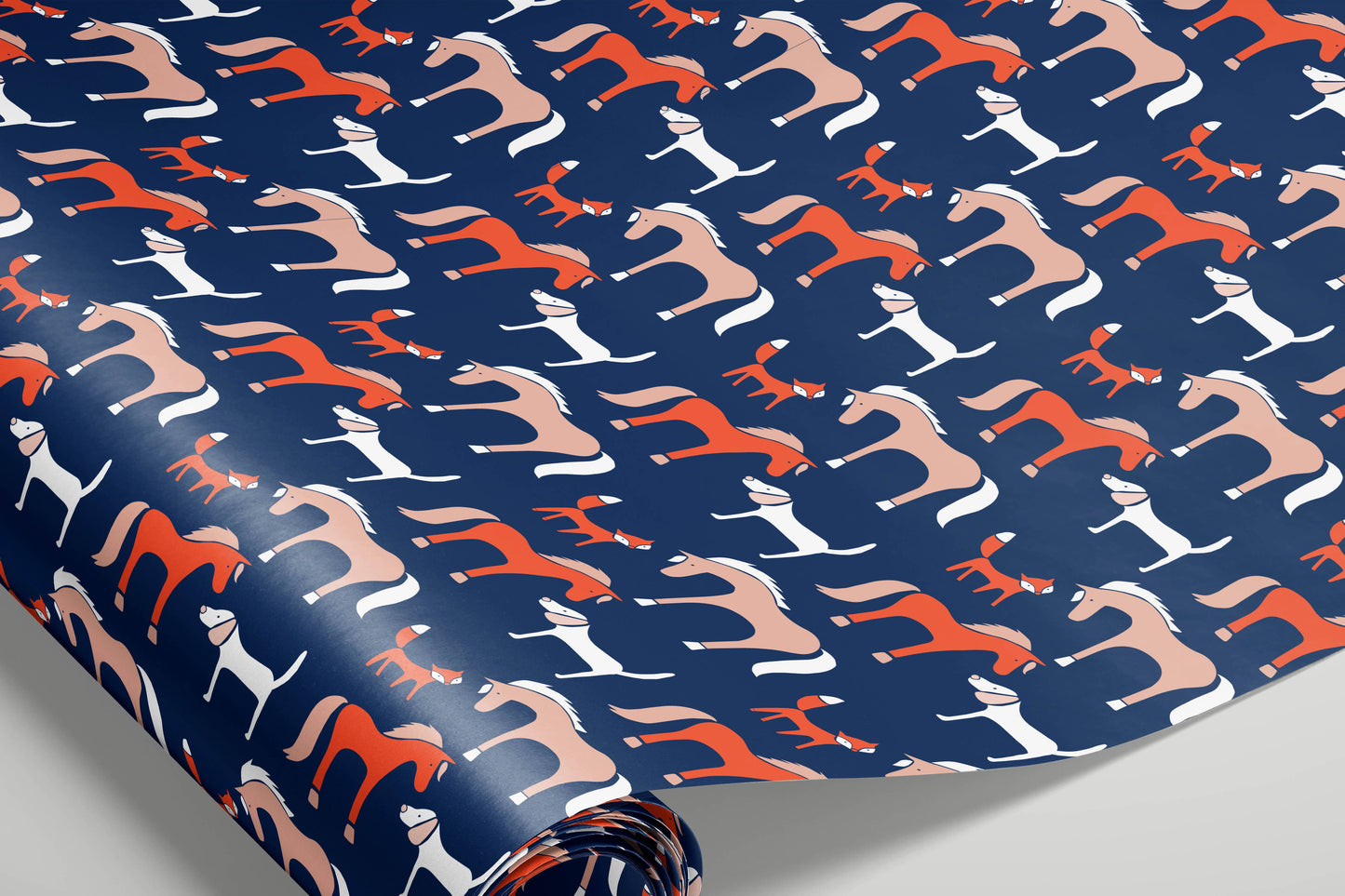 Foxy Wrapping Paper