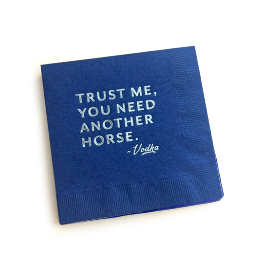 "Trust me" Cocktail Napkins