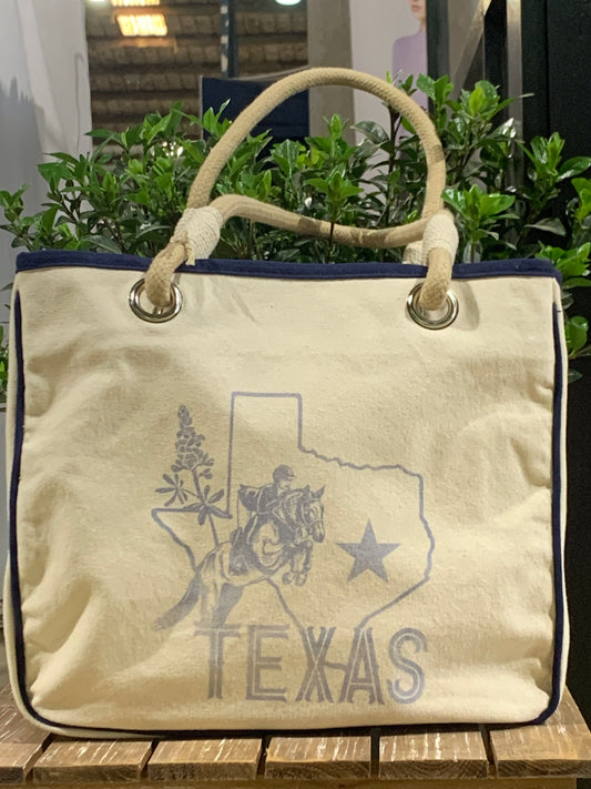 Hedera Texas Tote Navy