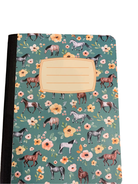 Journal Spring Floral Green