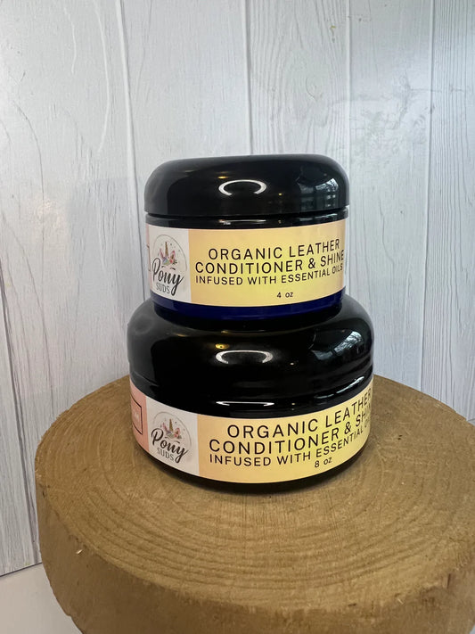 4 oz Leather conditioner and shine