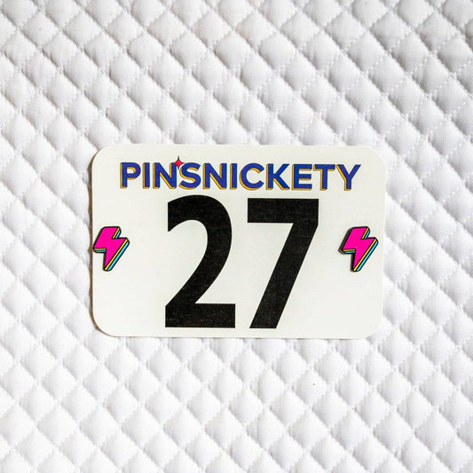 Lightning Bolt Pins: Electric Pink