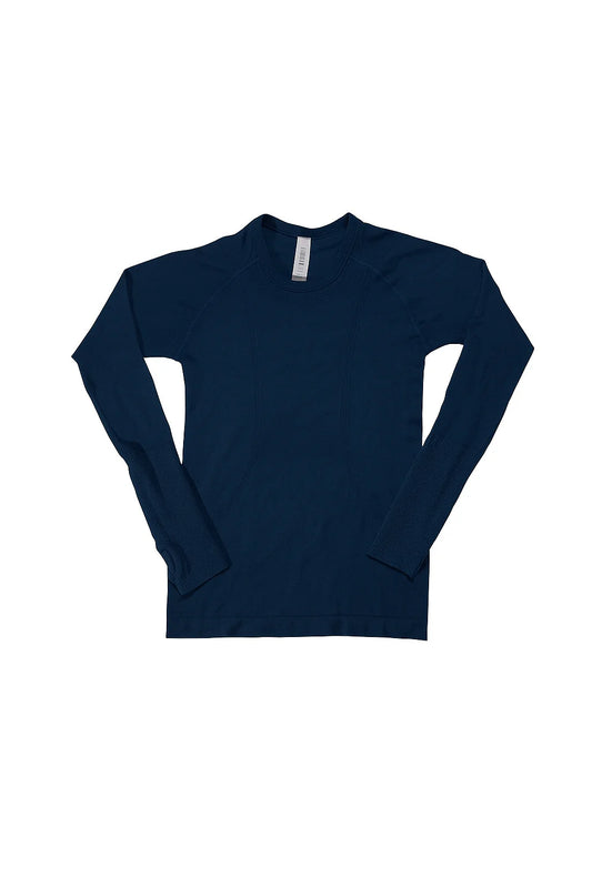 Tech top long sleeve navy
